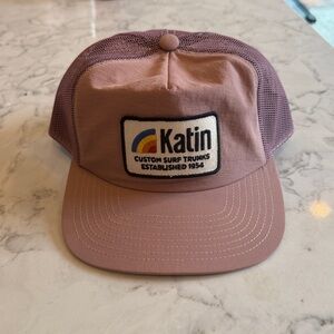 Katin Mauve Trucker Cap with Logo Patch